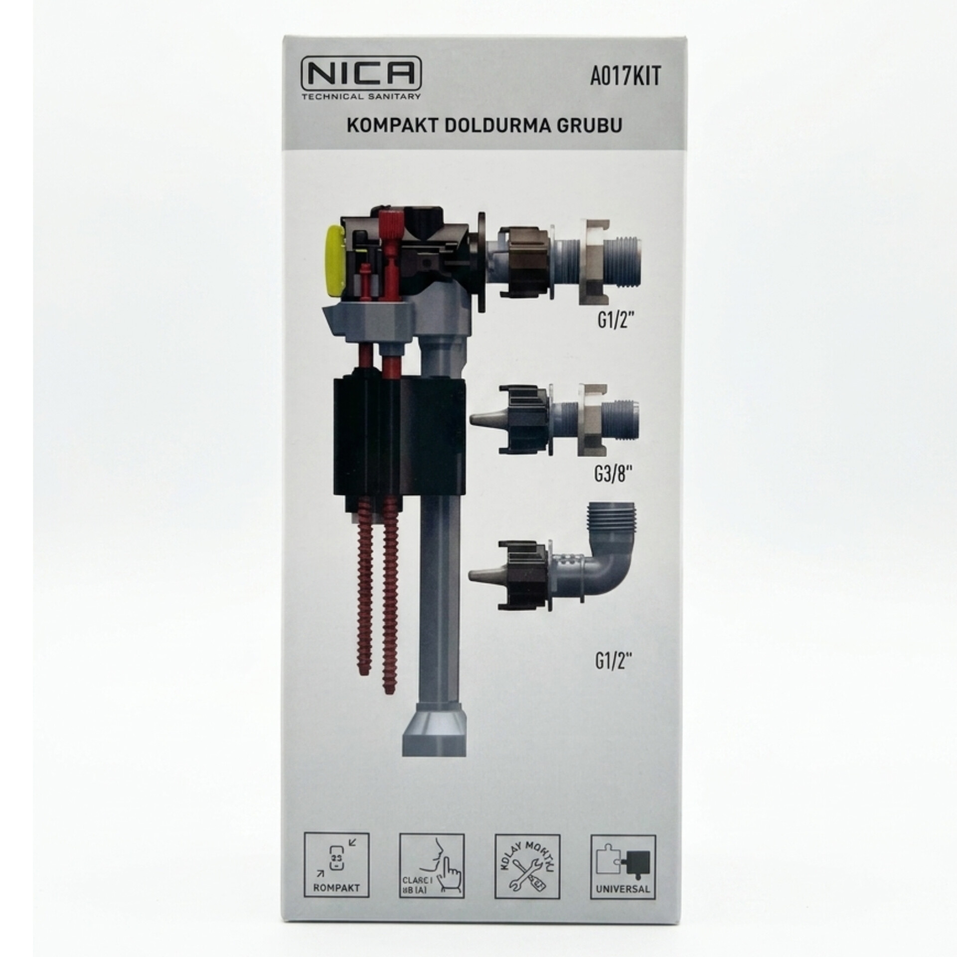NİCA KOMPAKT DOLDURMA GRUBU A017KIT